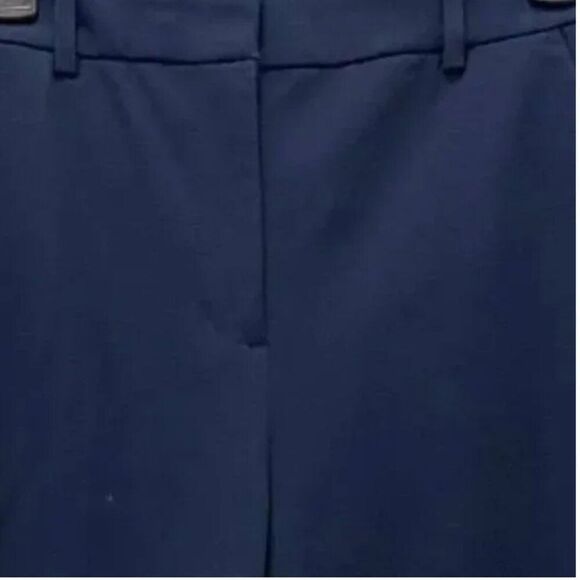 J. Crew Factory Kallie straight-leg pant Navy Blue size 2 NWOT - Picture 4 of 10